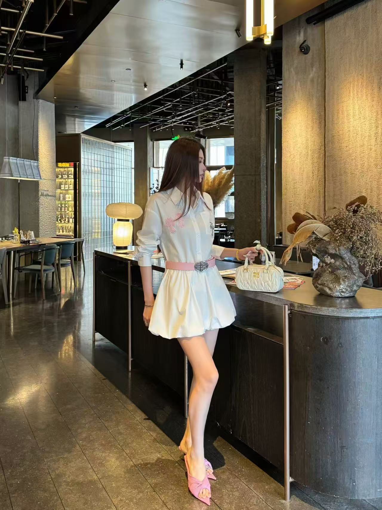 Chr0me Heartsシャツワンピース【50％割引+送料無料】