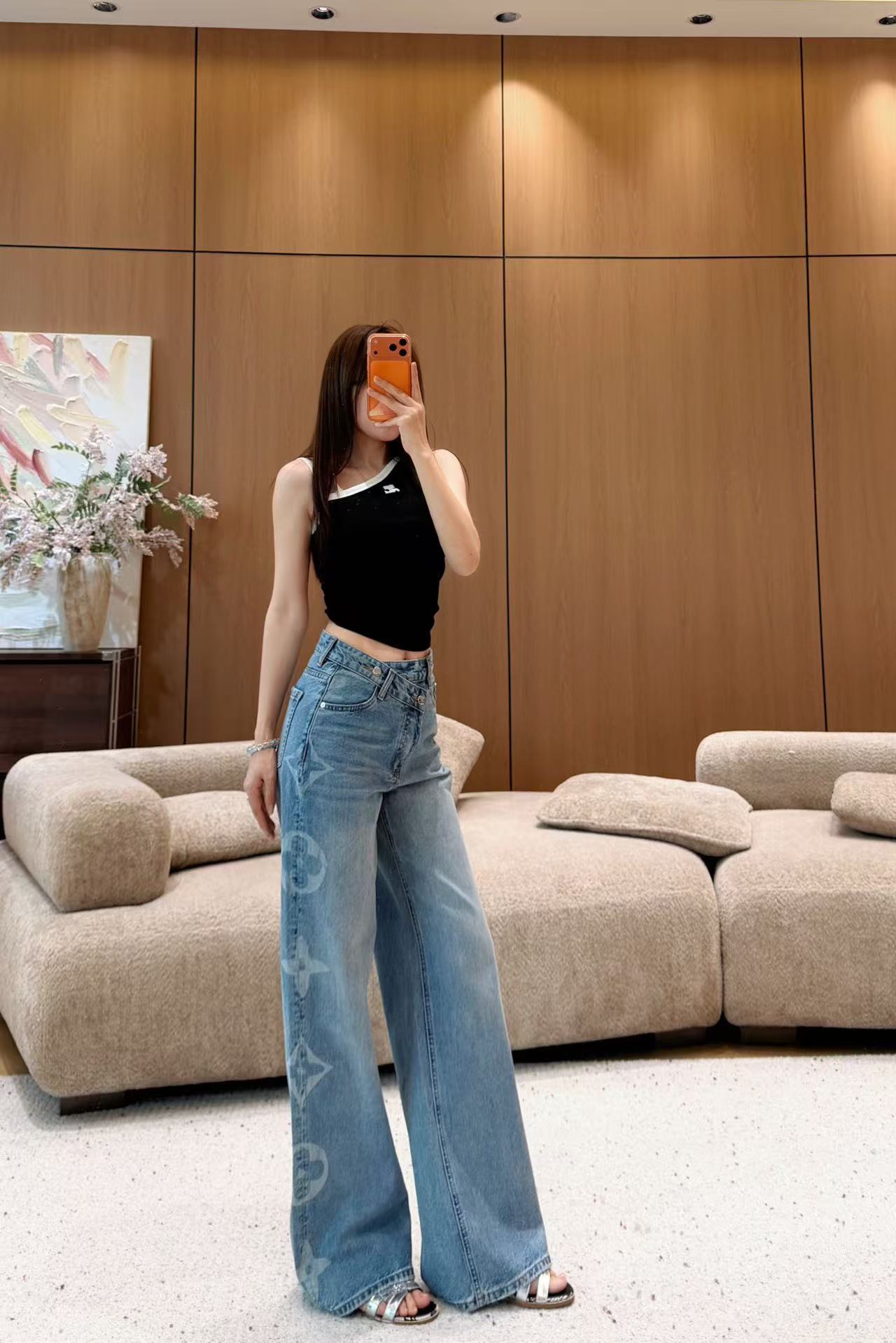 LV 四つ葉のクローバージーンズ【50％割引+送料無料】