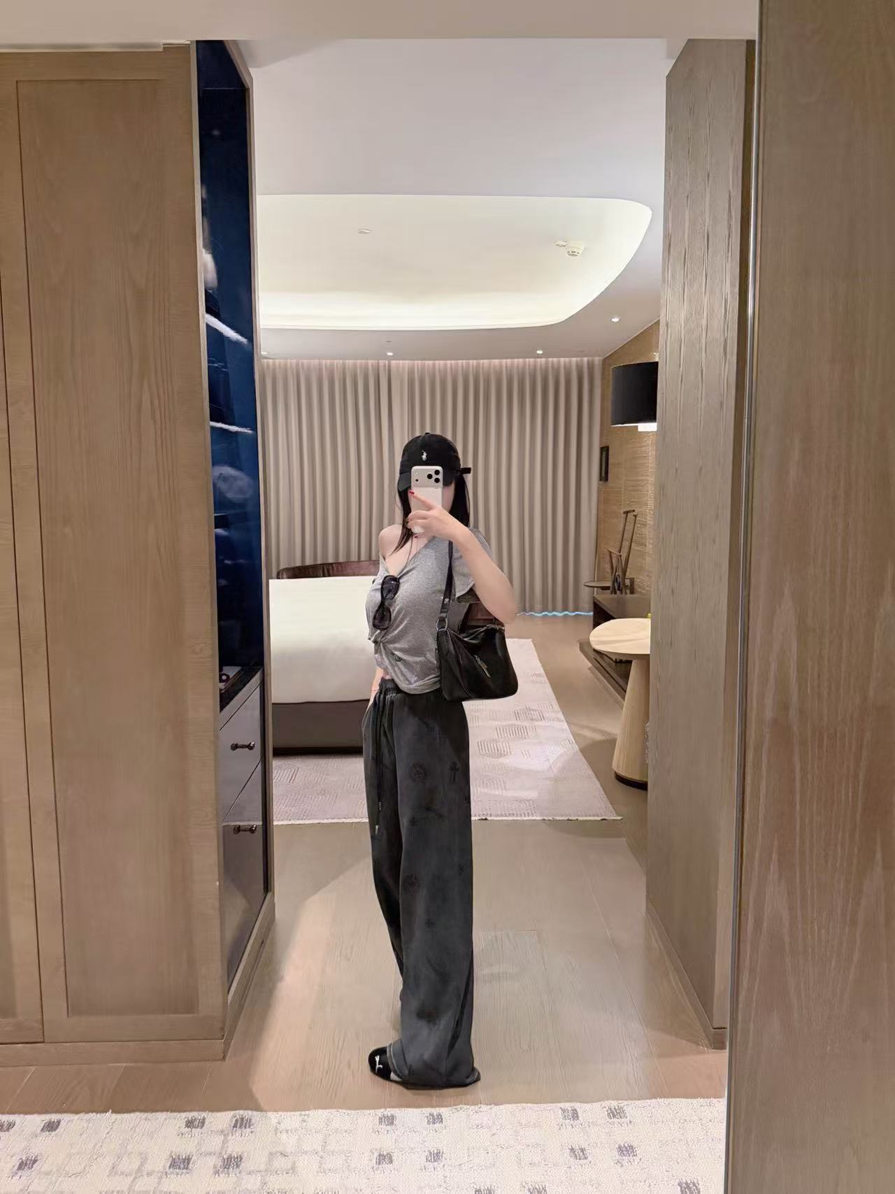 Chr0me Hearts柄入りカジュアルパンツ【50％割引+送料無料】