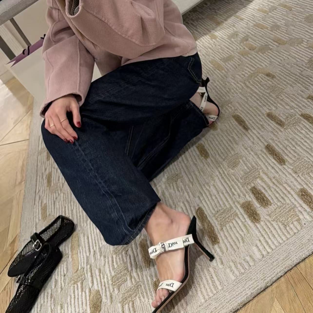 DI0R新作高品質レターハイヒール【50％割引+送料無料】