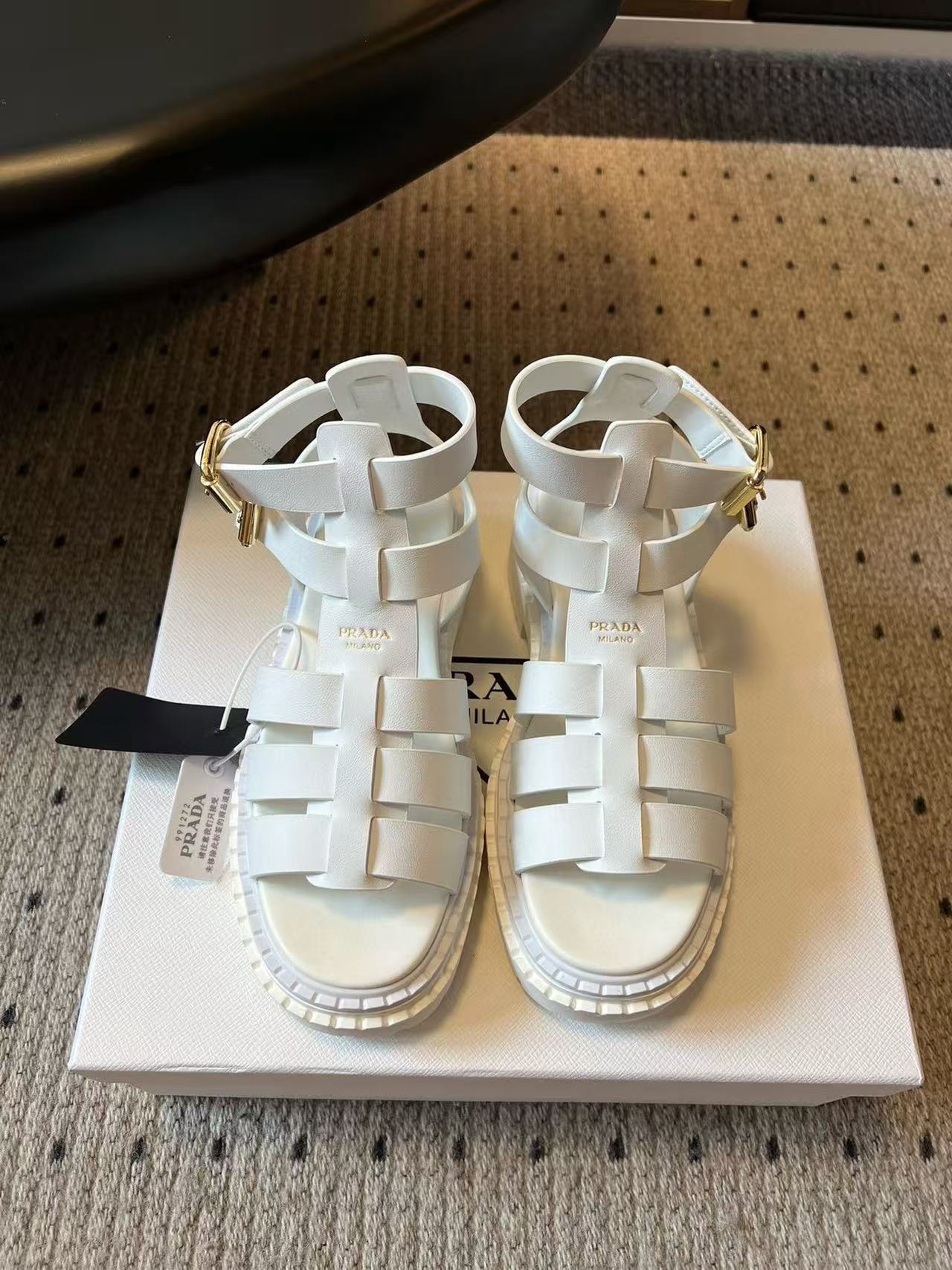 PR4DA 高品質プラットフォームサンダル【50％割引+送料無料】