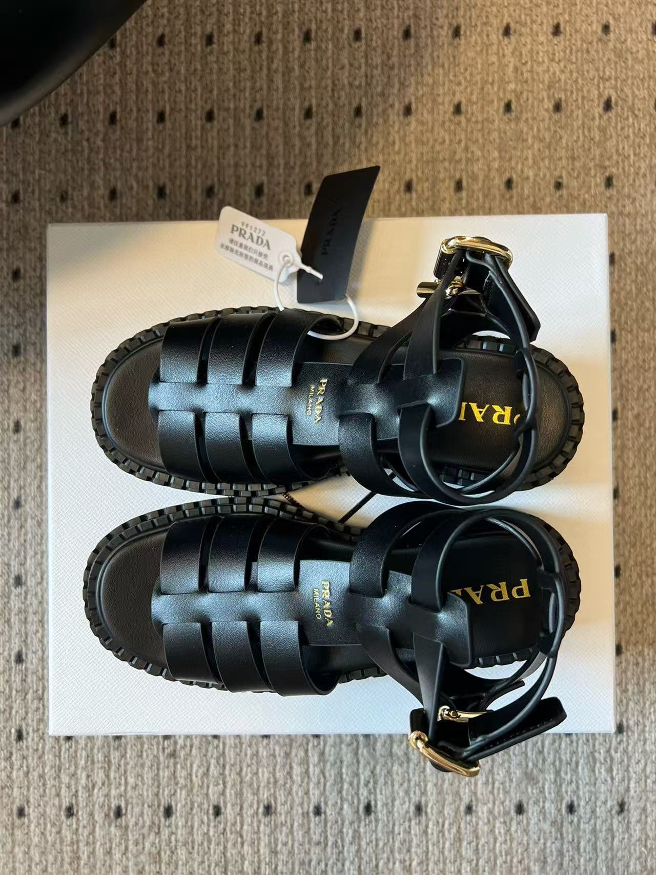 PR4DA 高品質プラットフォームサンダル【50％割引+送料無料】