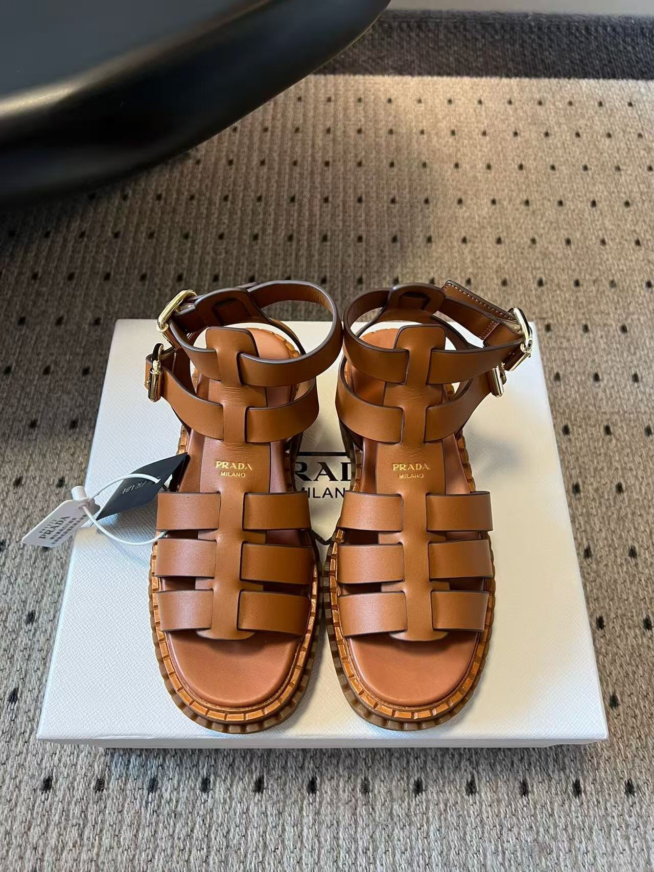 PR4DA 高品質プラットフォームサンダル【50％割引+送料無料】