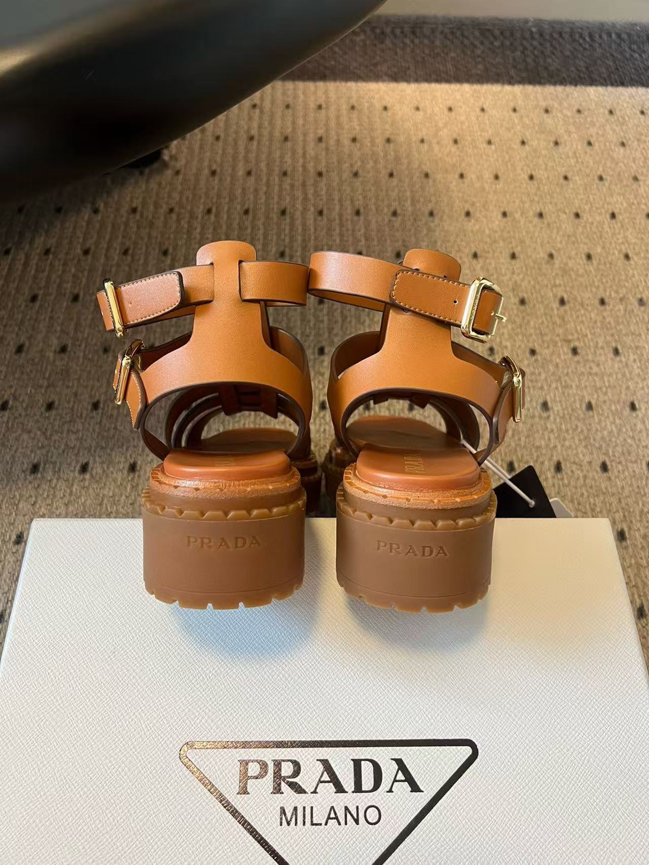 PR4DA 高品質プラットフォームサンダル【50％割引+送料無料】