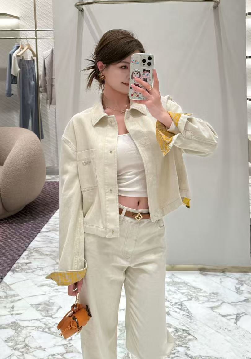 FENDI デニムトラウザーズ ＋ ジャケット【50％割引+送料無料】