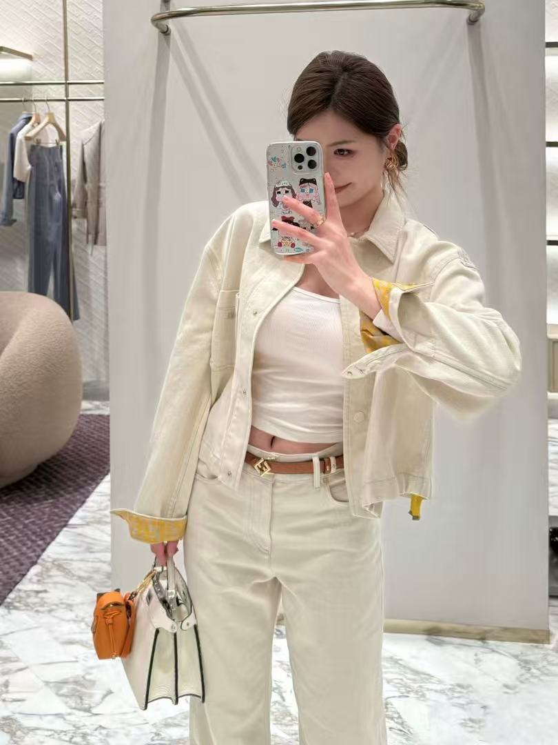 FENDI デニムトラウザーズ ＋ ジャケット【50％割引+送料無料】