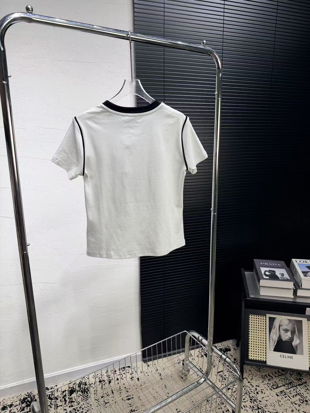 CEL1NE カラーブロックレターTシャツ【50％割引+送料無料】