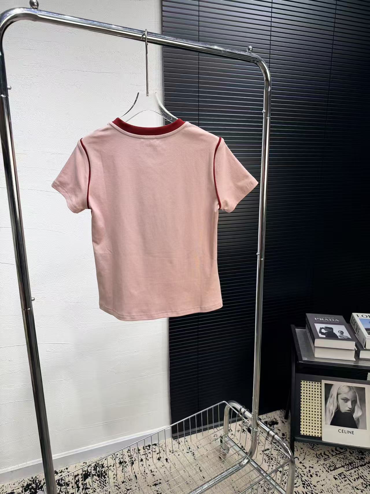 CEL1NE カラーブロックレターTシャツ【50％割引+送料無料】