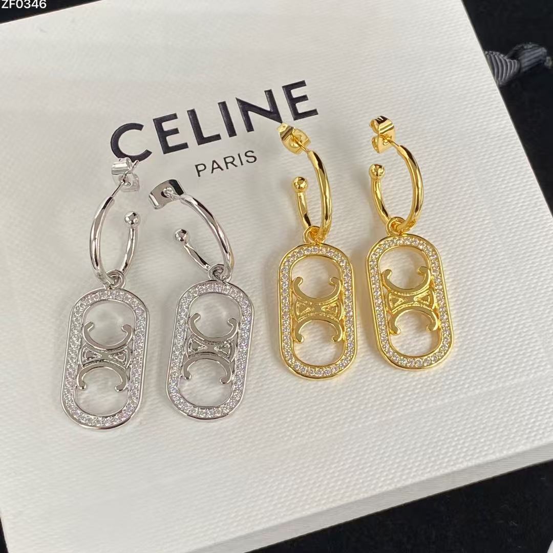 CEL1NE 凱旋門 ダイヤモンドイヤリング【50％割引+送料無料】