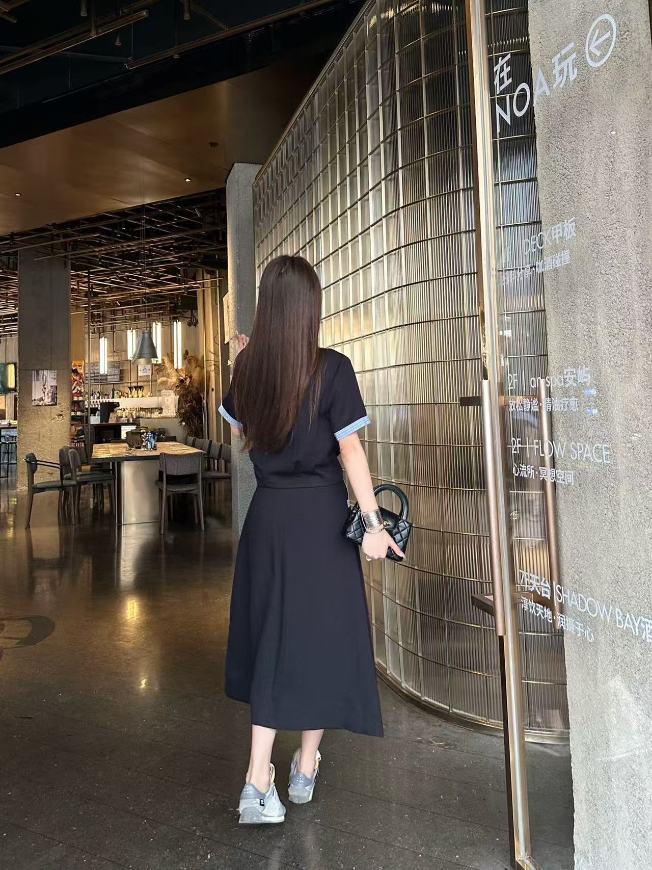 M1UM1U ボタンダウンシャツ＆スカート 2点セット【50％割引+送料無料】