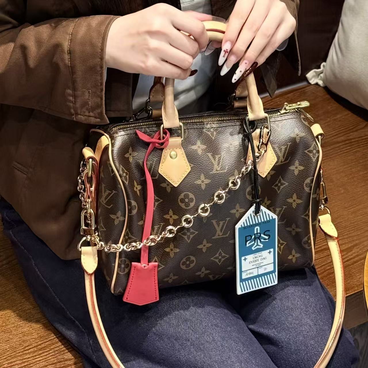 LV SoftSpeedyハンドバッグ【50％割引+送料無料】