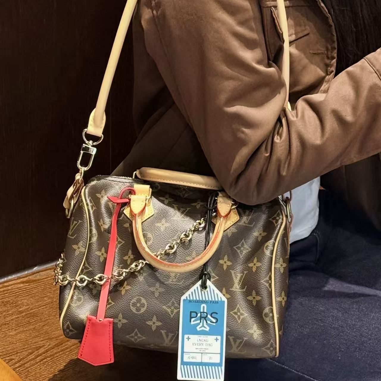 LV SoftSpeedyハンドバッグ【50％割引+送料無料】