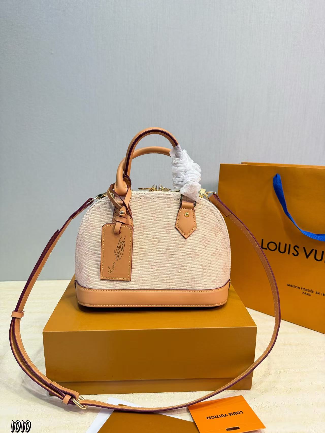 LVプリント シェルバッグ【50％割引+送料無料】