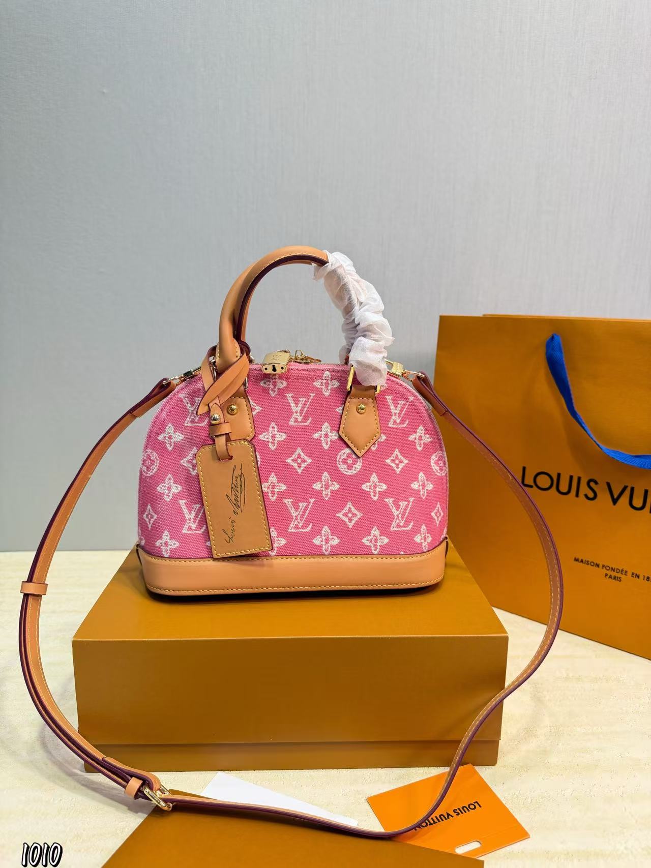 LVプリント シェルバッグ【50％割引+送料無料】