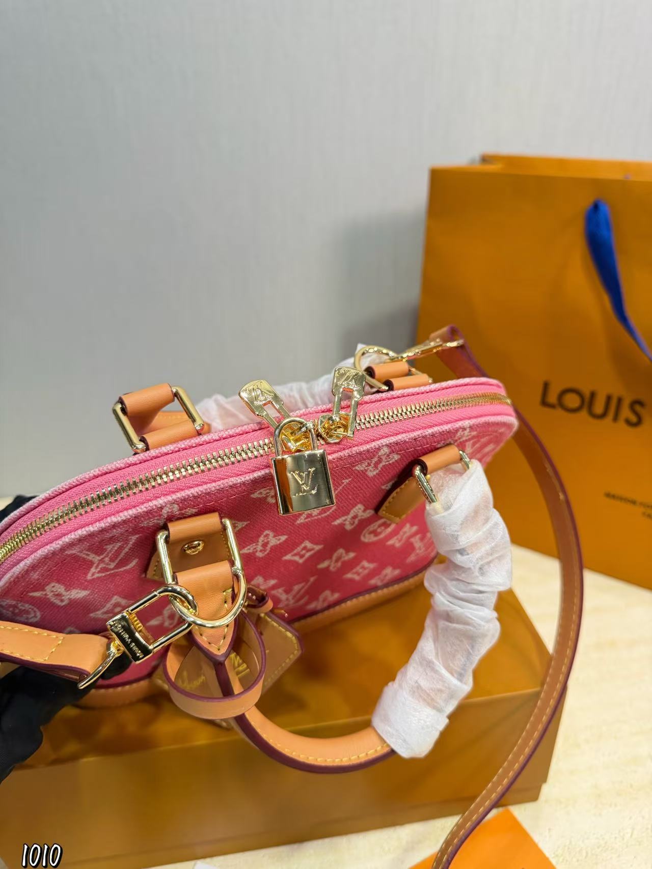 LVプリント シェルバッグ【50％割引+送料無料】