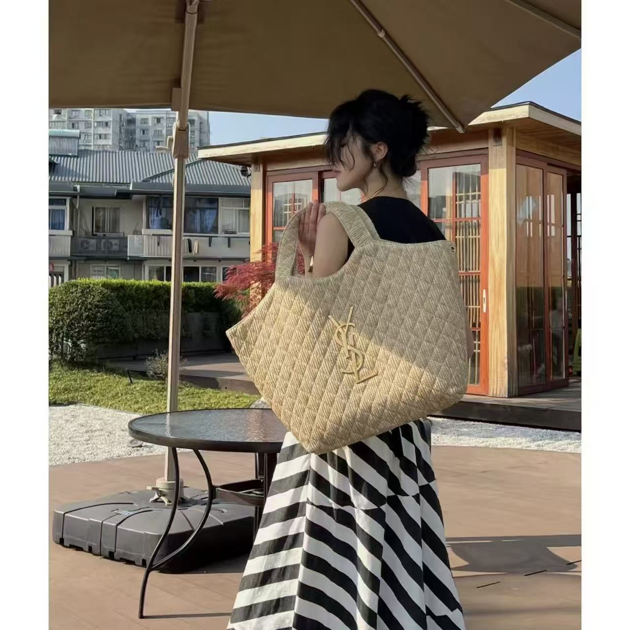 YSL ストロートートバッグ【50％割引+送料無料】