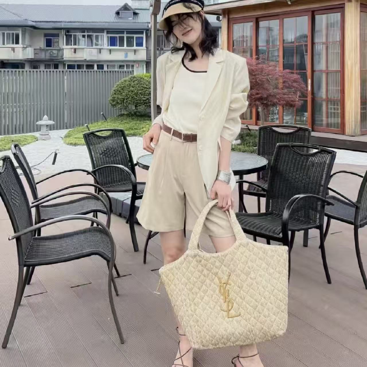 YSL ストロートートバッグ【50％割引+送料無料】