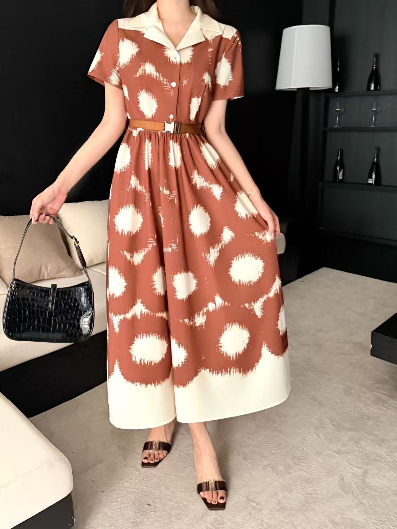 PR4DA 高品質プリントタイダイドレス【50％割引+送料無料】