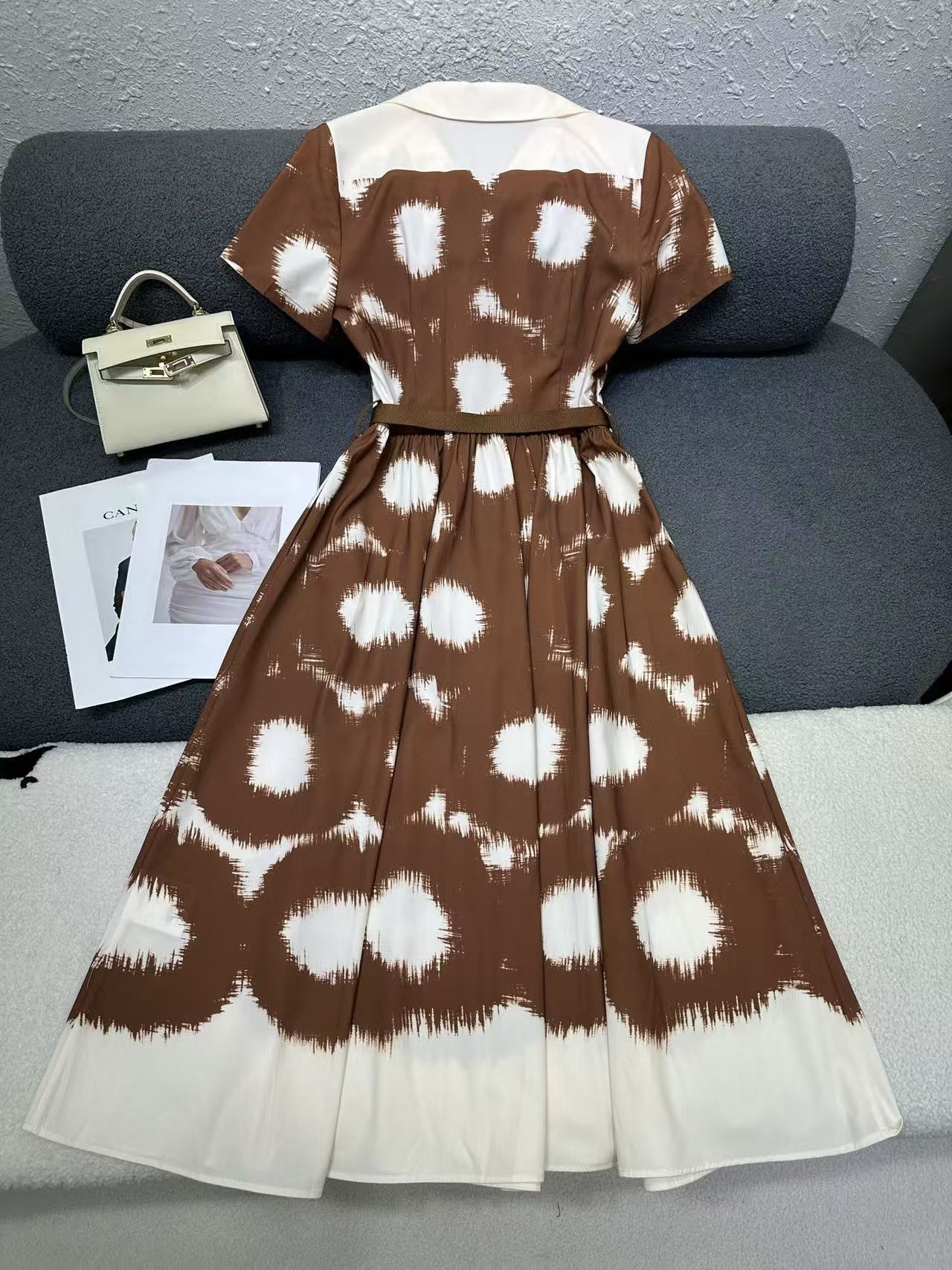 PR4DA 高品質プリントタイダイドレス【50％割引+送料無料】