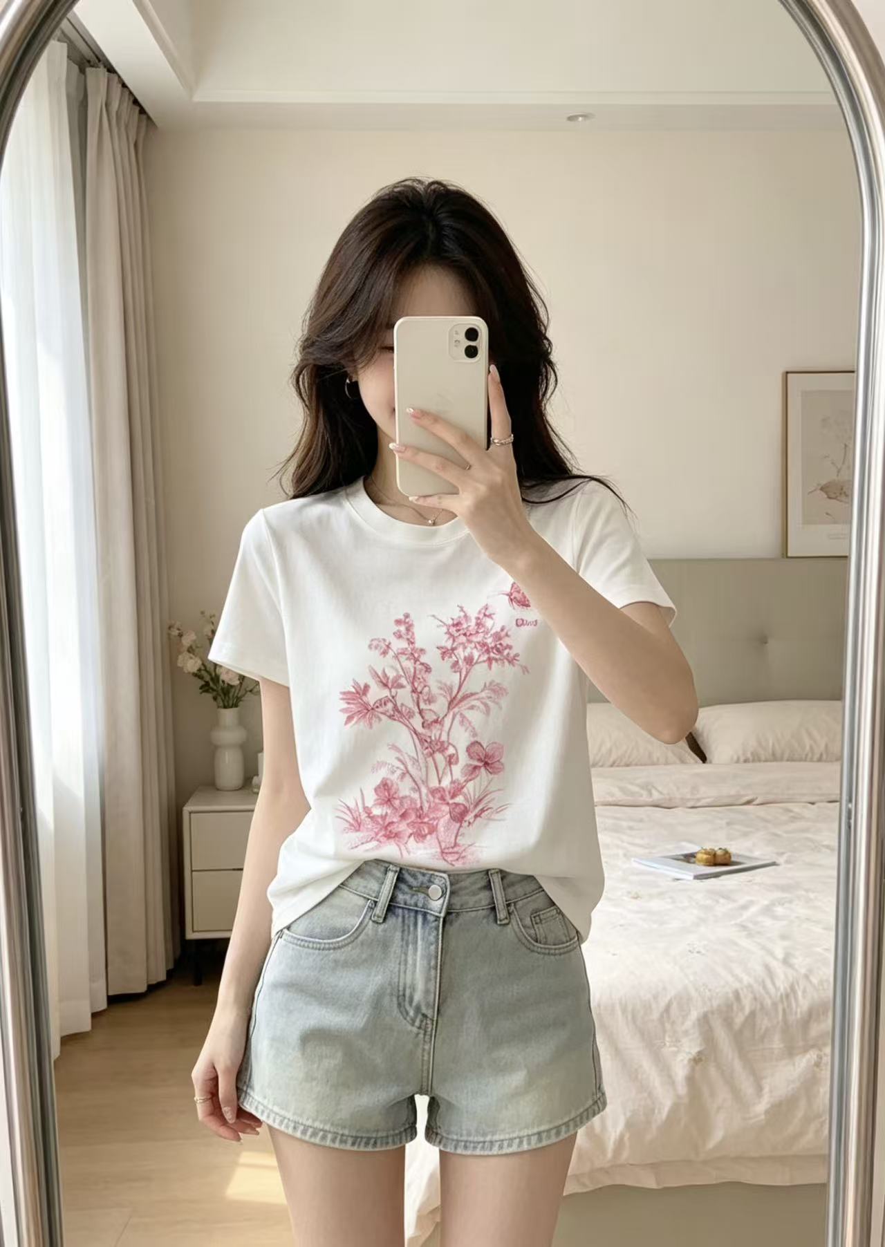DIOR プリントTシャツ【50％割引+送料無料】