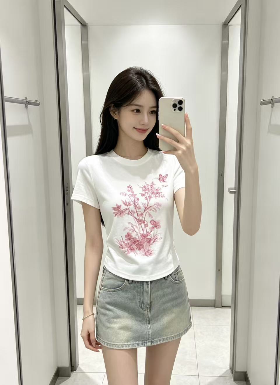 DIOR プリントTシャツ【50％割引+送料無料】