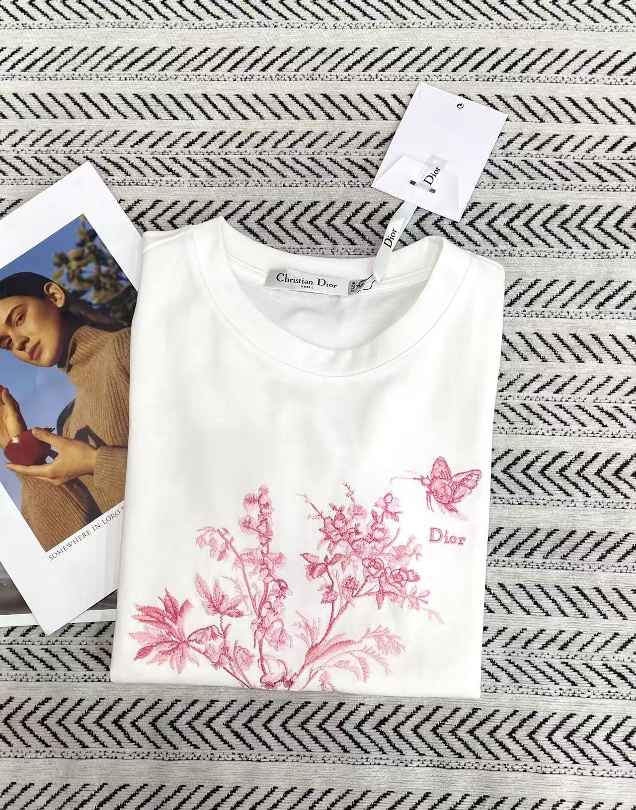 DIOR プリントTシャツ【50％割引+送料無料】