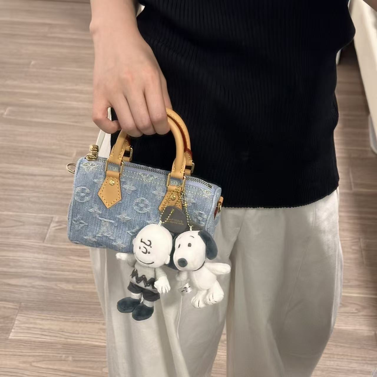 LV デニムハンドバッグ【50％割引+送料無料】