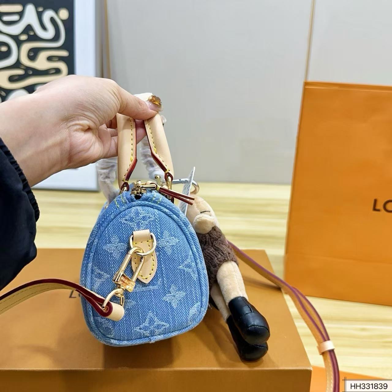 LV デニムハンドバッグ【50％割引+送料無料】
