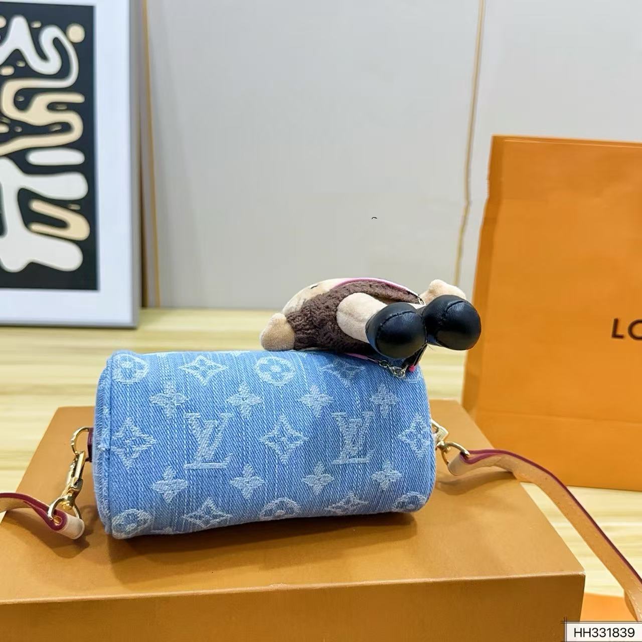 LV デニムハンドバッグ【50％割引+送料無料】