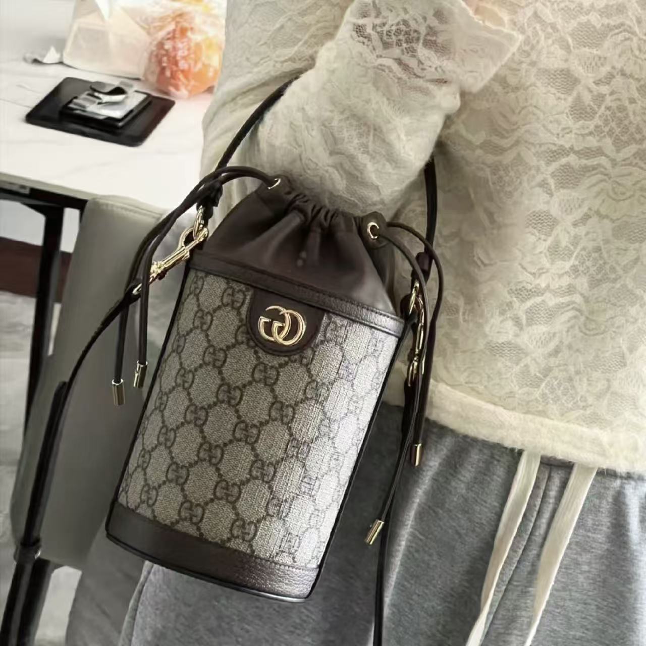 GUCC1 ophidiaバケットバッグ【50％割引+送料無料】