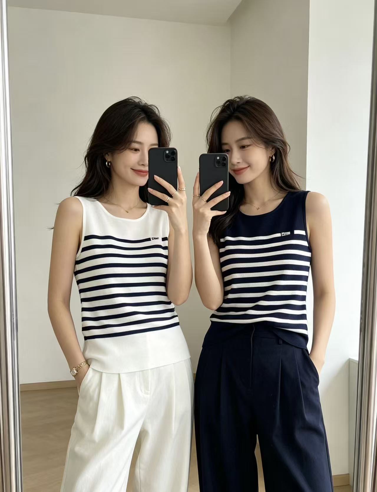 DIOR ストライプ レタリング ウールベスト【50％割引+送料無料】