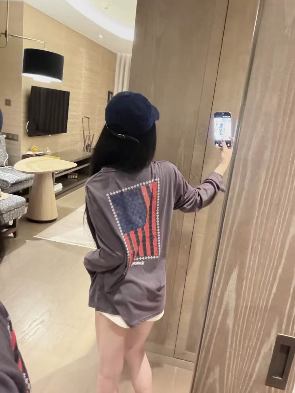 Chr0me Heartsクラック柄プリント 日焼け防止Tシャツ【50％割引+送料無料】