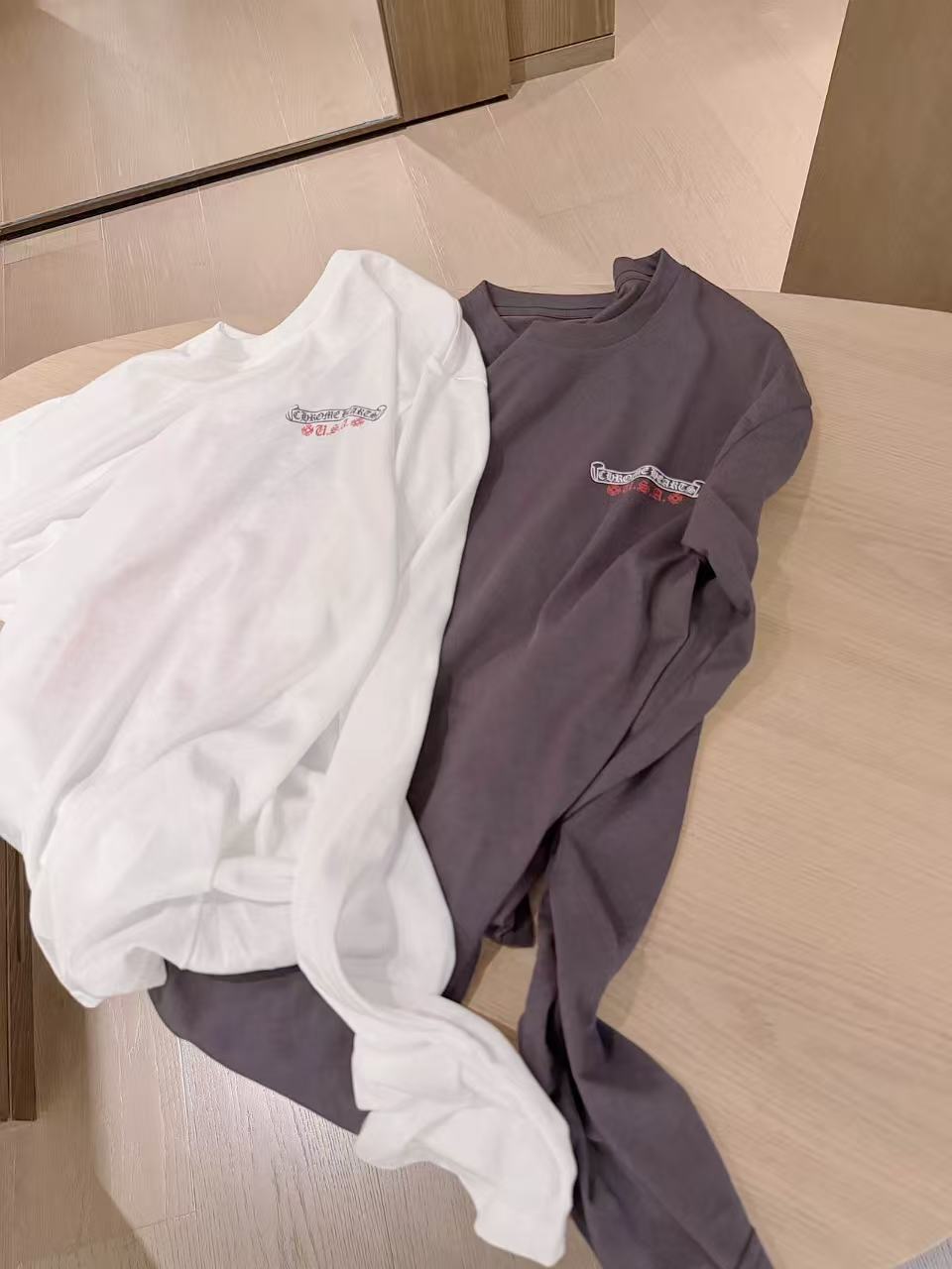 Chr0me Heartsクラック柄プリント 日焼け防止Tシャツ【50％割引+送料無料】