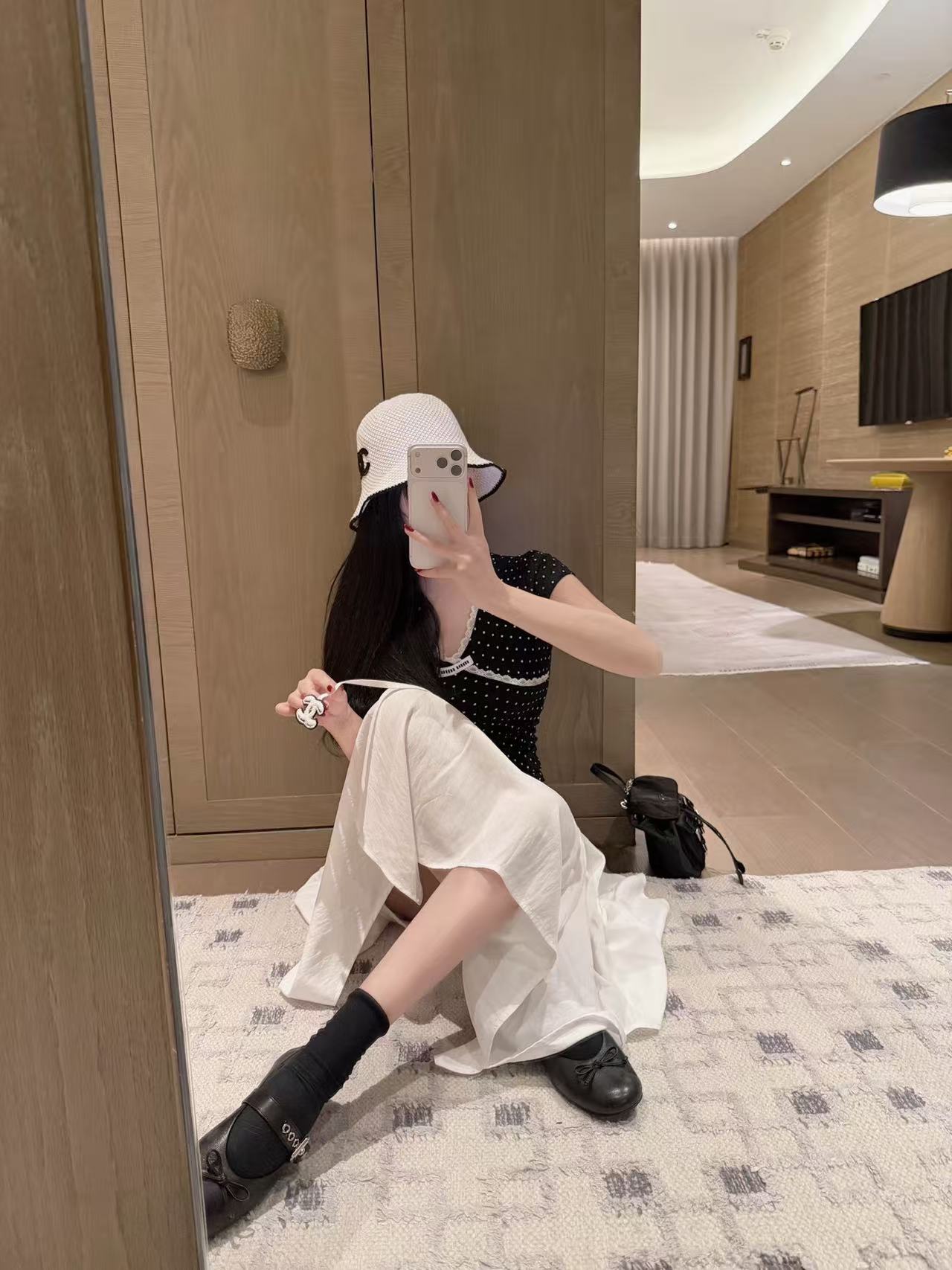 CHANE1 ダブルCイレギュラースカート【50％割引+送料無料】