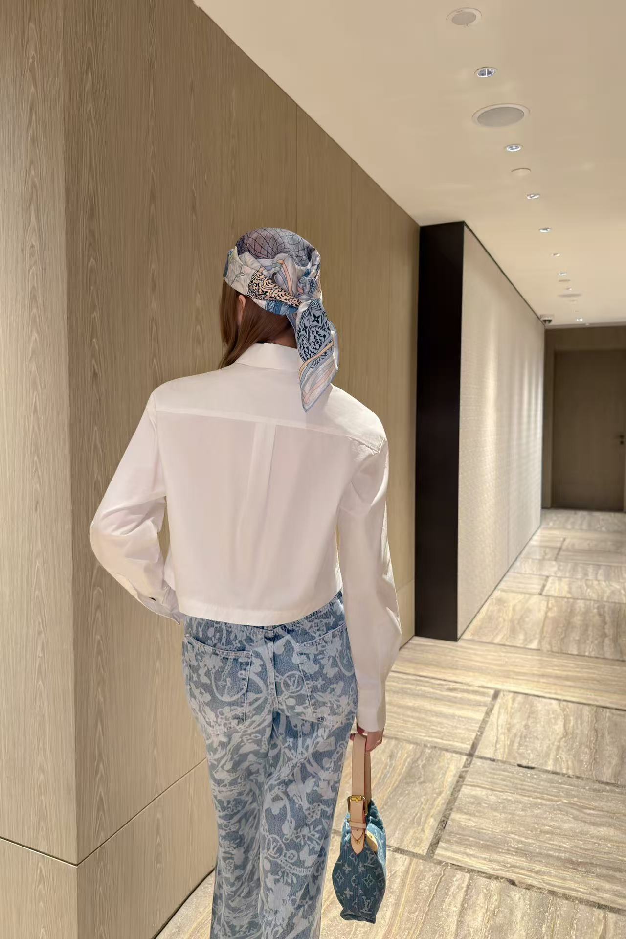 LVロゴ刺繍シャツ / トラウザーズ【50％割引+送料無料】