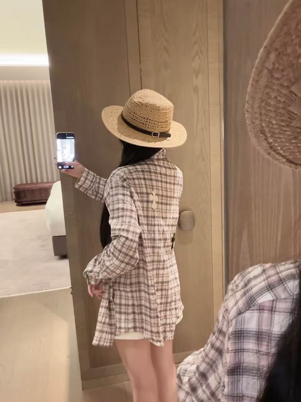 Chr0me Heartsゆったりとしたチェックシャツ【50％割引+送料無料】