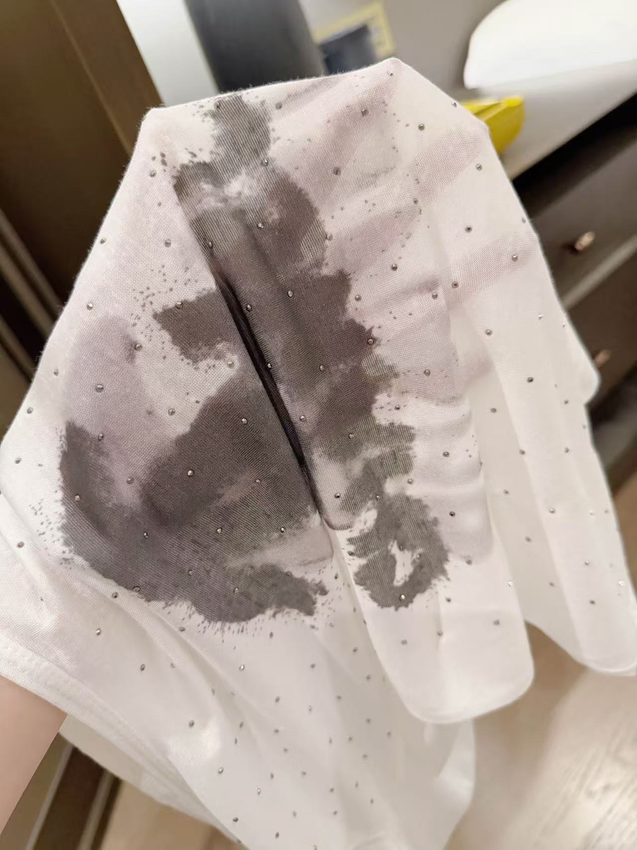 CHANE1 ダブルC ラインストーンTシャツ【50％割引+送料無料】