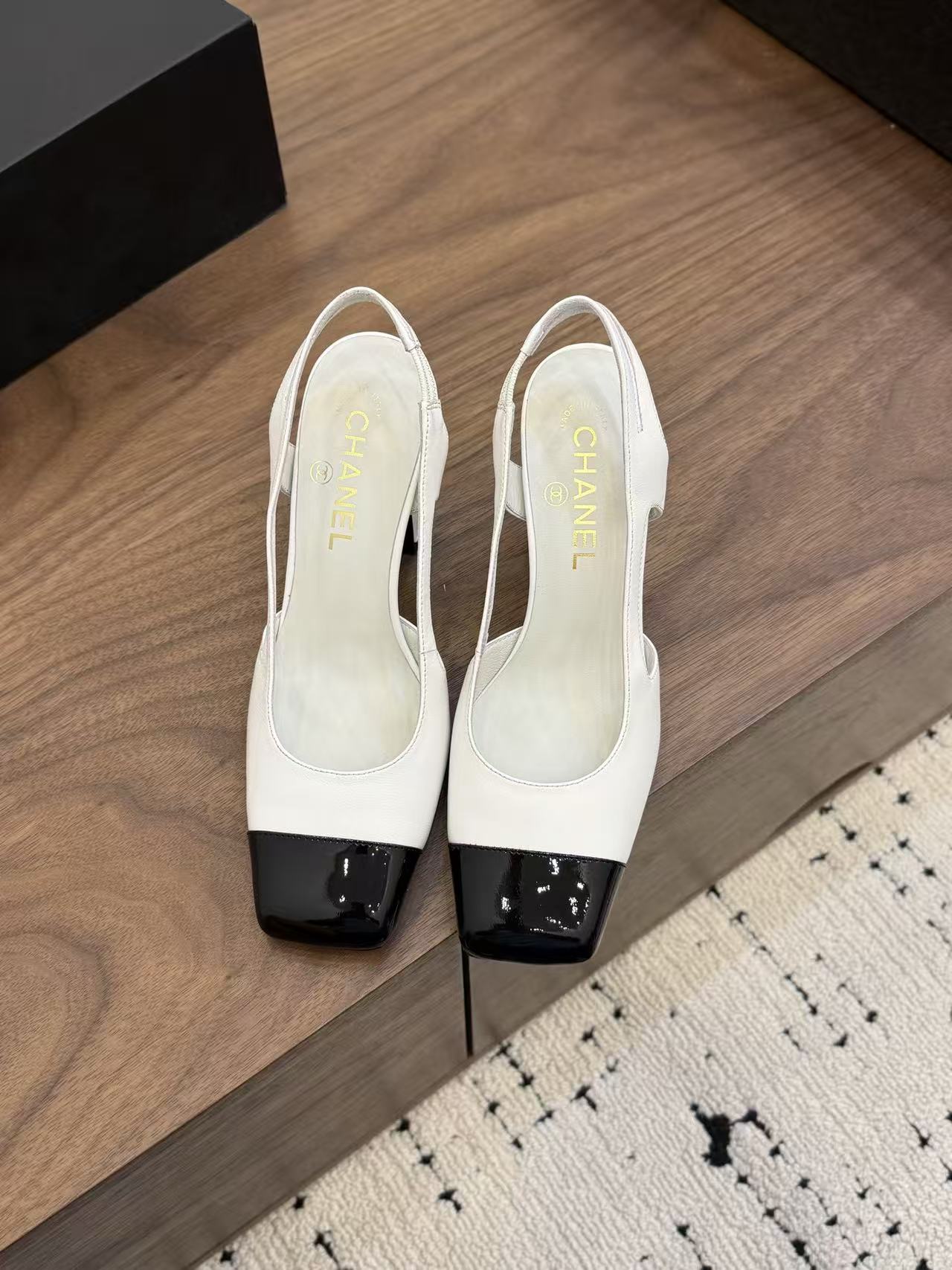 CHANE1 高品質カラーブロックハイヒール【50％割引+送料無料】