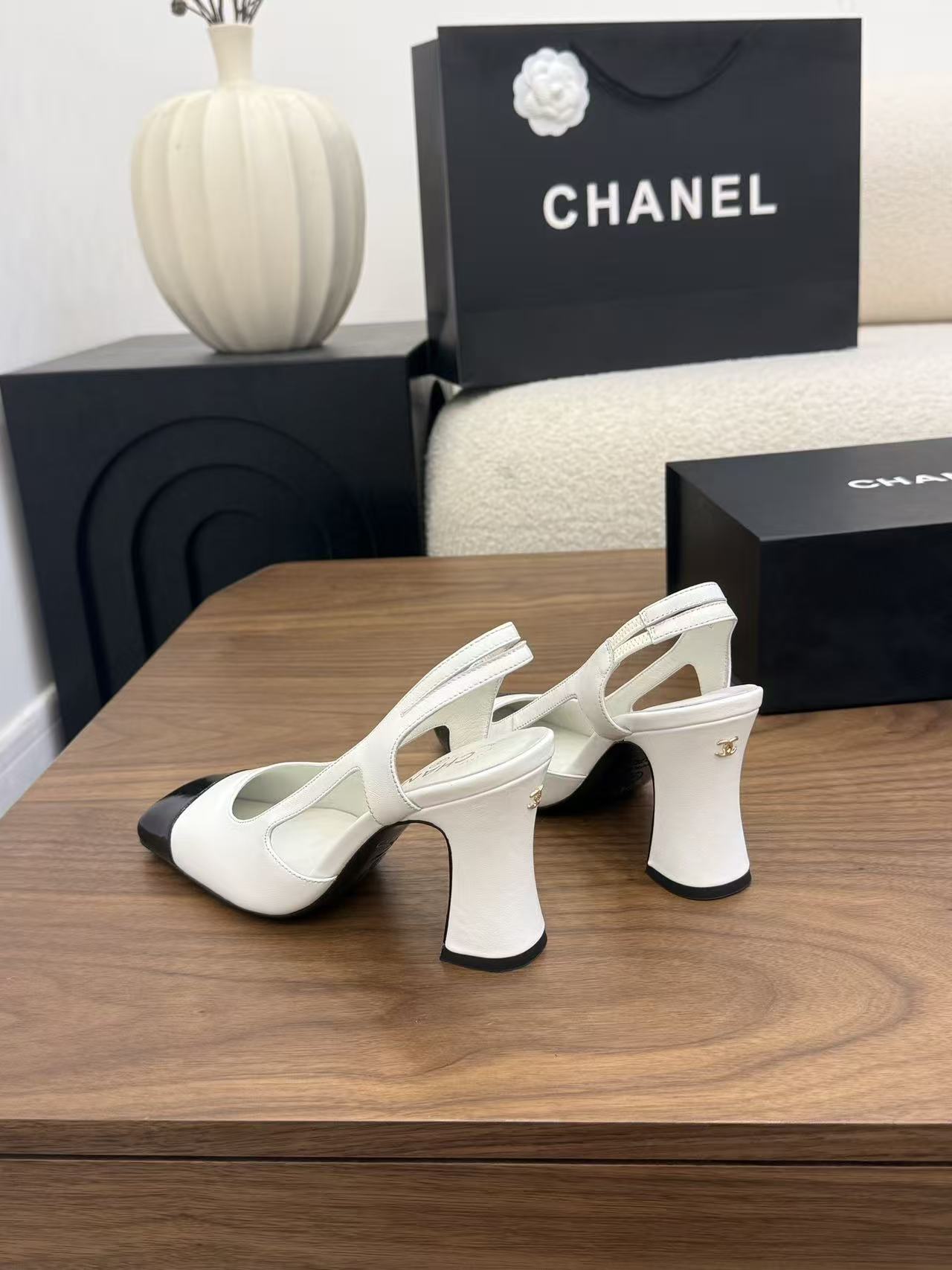 CHANE1 高品質カラーブロックハイヒール【50％割引+送料無料】