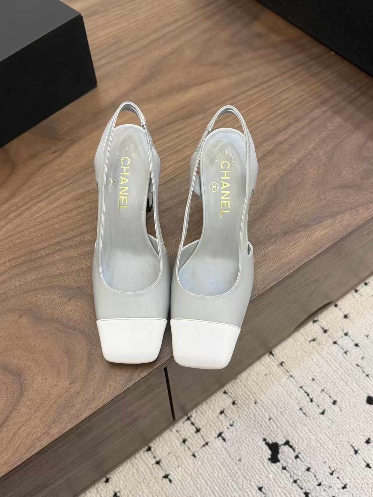 CHANE1 高品質カラーブロックハイヒール【50％割引+送料無料】