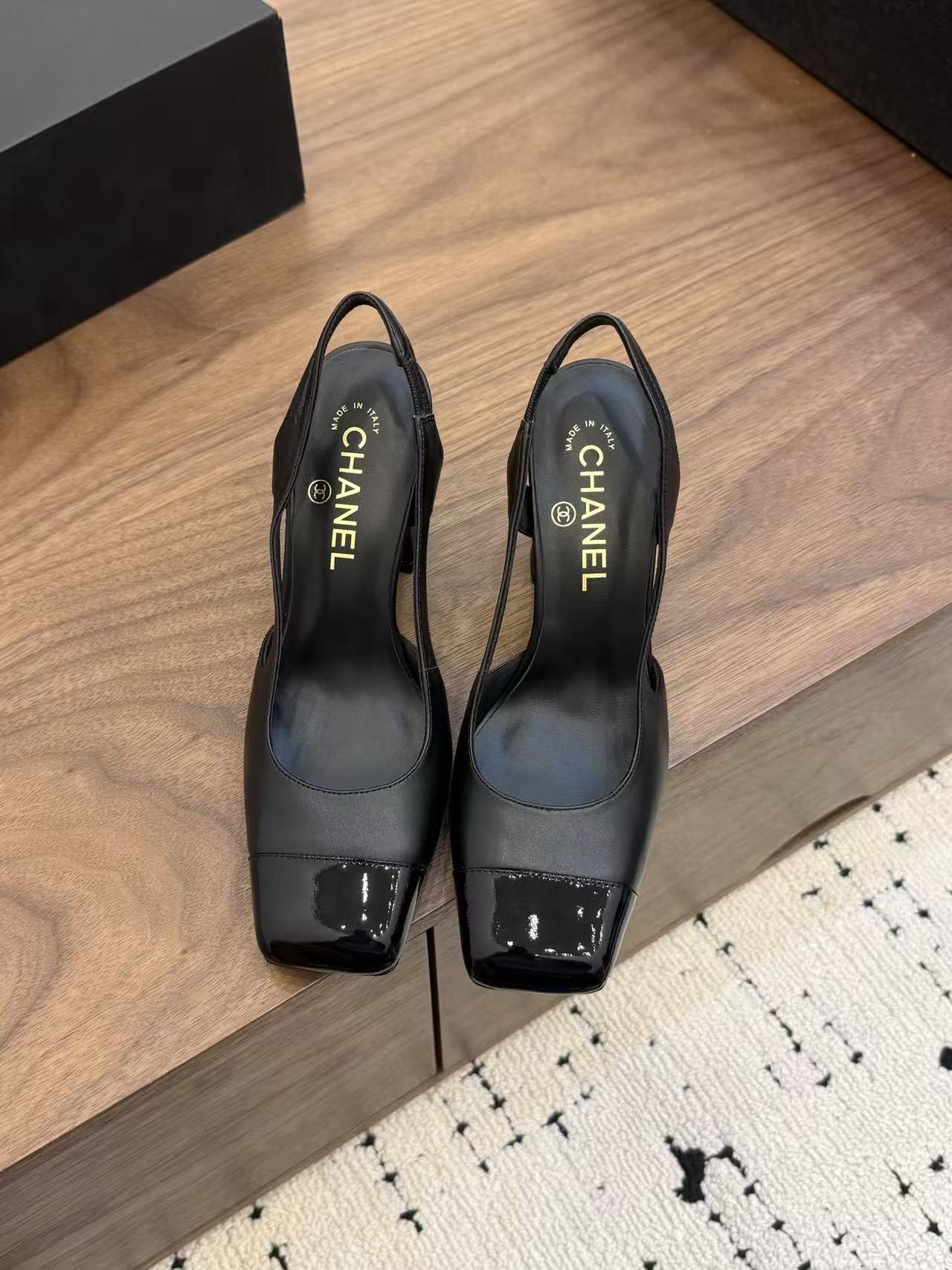 CHANE1 高品質カラーブロックハイヒール【50％割引+送料無料】