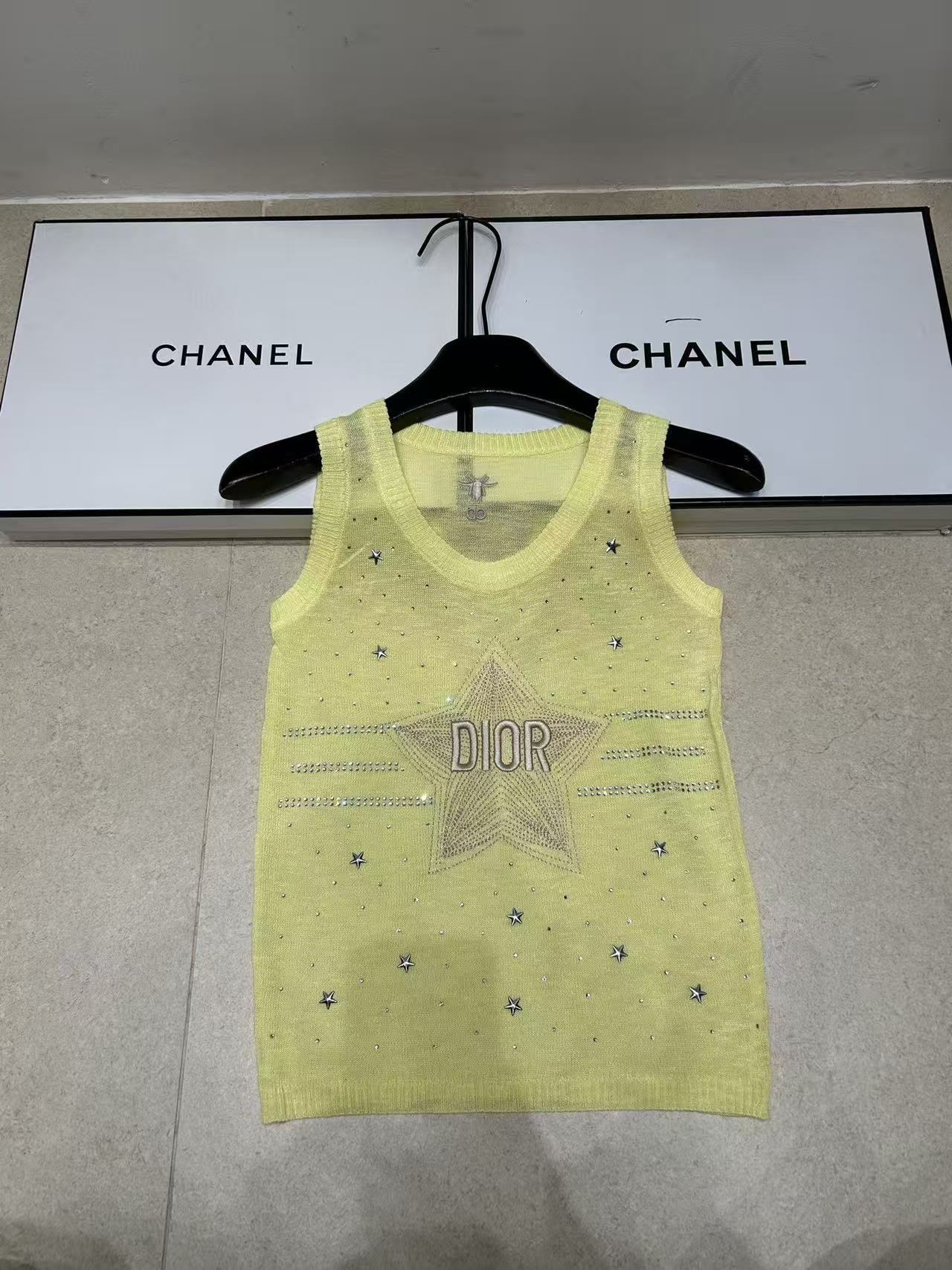 DI0R刺繍文字入り五芒星ウールベスト【50％割引+送料無料】