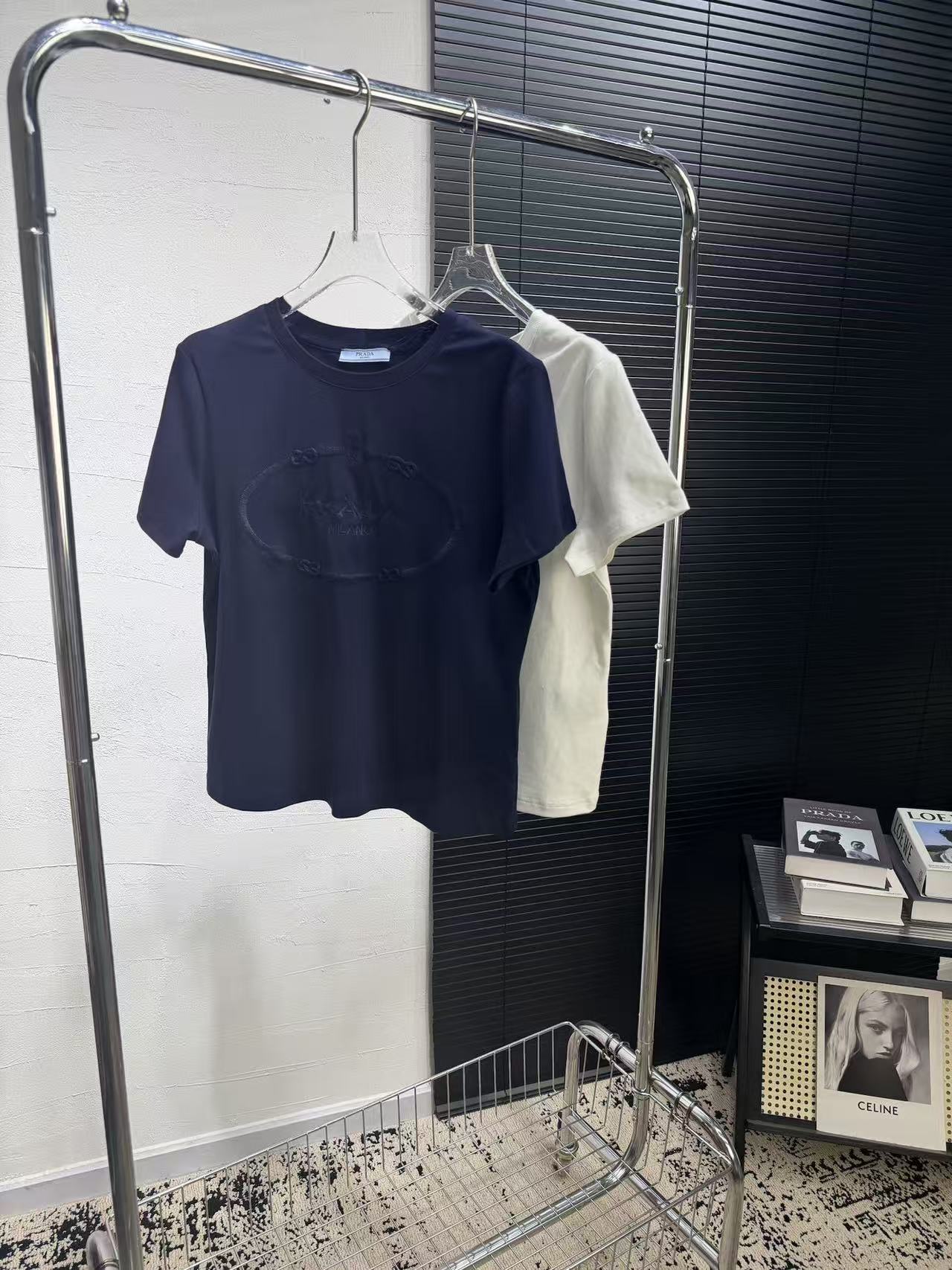 PR4DA 刺繍ロゴTシャツ【50％割引+送料無料】