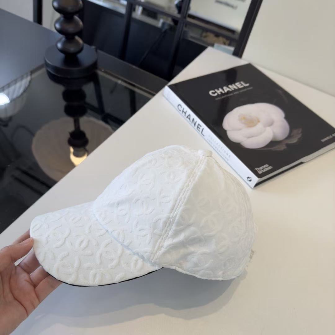 CHANE1ロゴ入りダブルCベースボールキャップ【50％割引+送料無料】