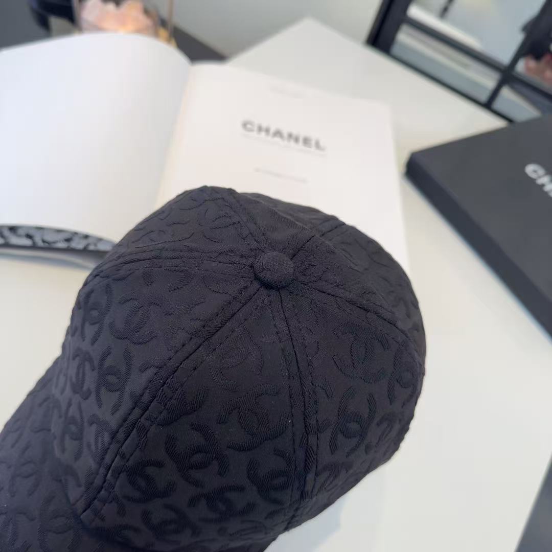 CHANE1ロゴ入りダブルCベースボールキャップ【50％割引+送料無料】