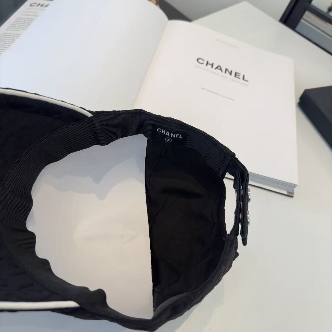 CHANE1ロゴ入りダブルCベースボールキャップ【50％割引+送料無料】