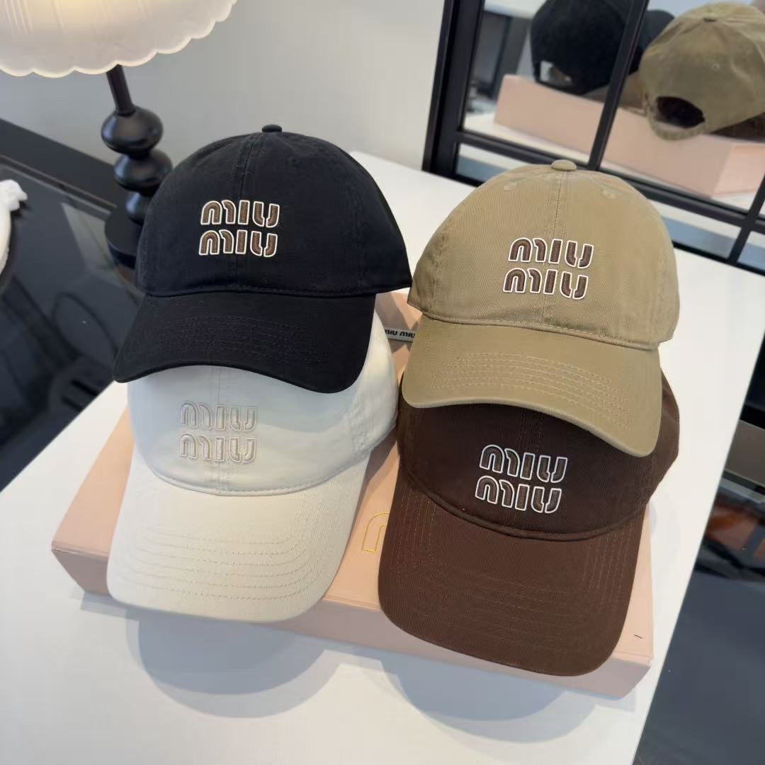 M1UM1U シンプルレターベースボールキャップ【50％割引+送料無料】