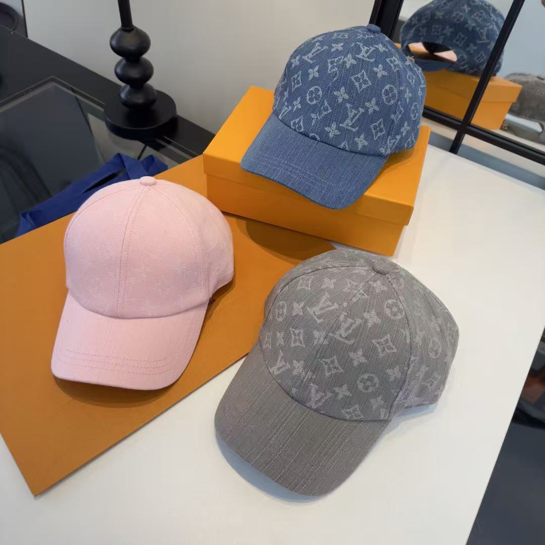 LVプリント ベースボールキャップ【50％割引+送料無料】