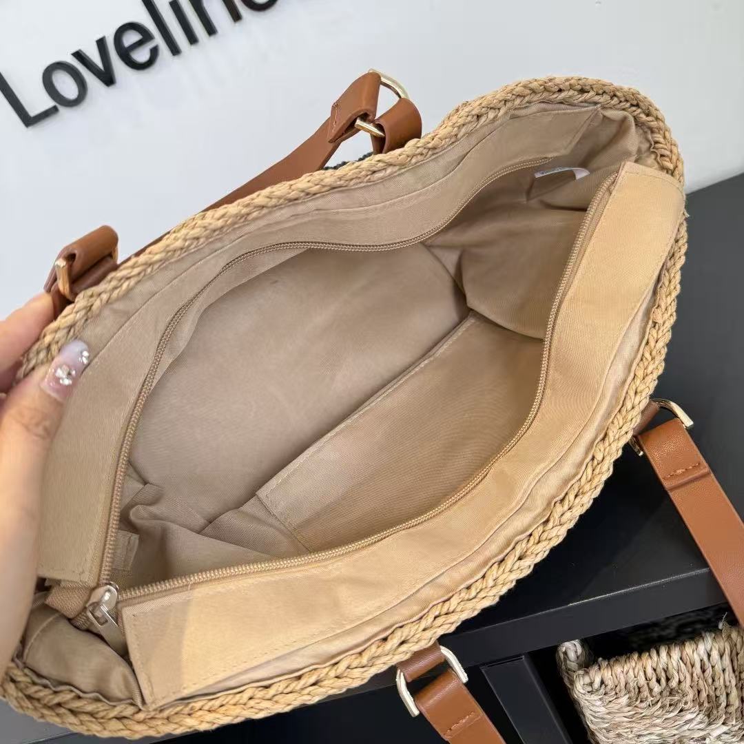 PR4DA カラーブロック ストロー アンダーアームバッグ【50％割引+送料無料】