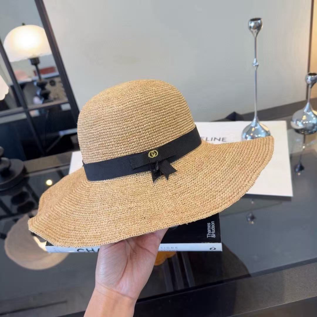 GUCCI ストロービーチハット【50％割引+送料無料】